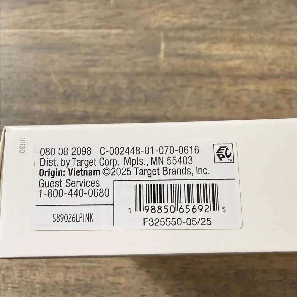 NEW- Heyday- Pink Lightning to USB-A Cable- 6ft